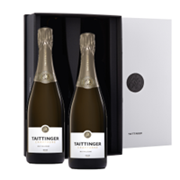 Buy & Send Taittinger Brut Vintage Champagne 2016 75cl in Branded Monochrome Gift Box